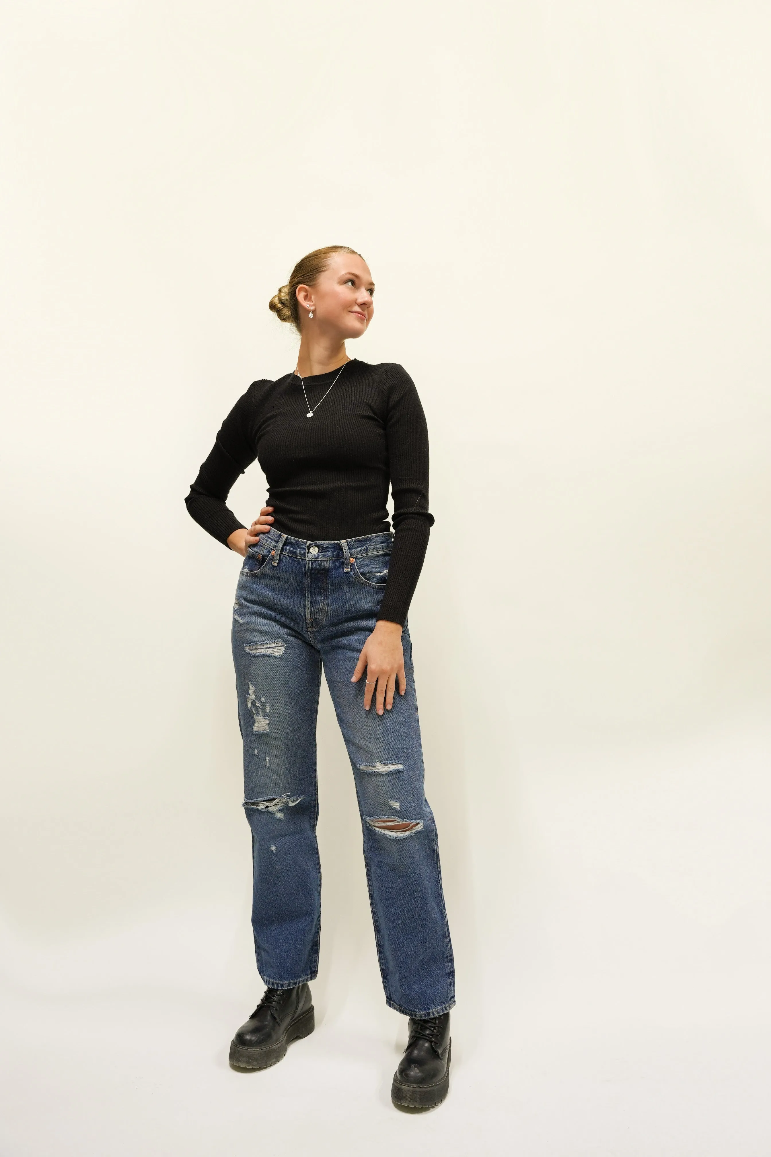 501 '90s Jean | Indigo Destructed