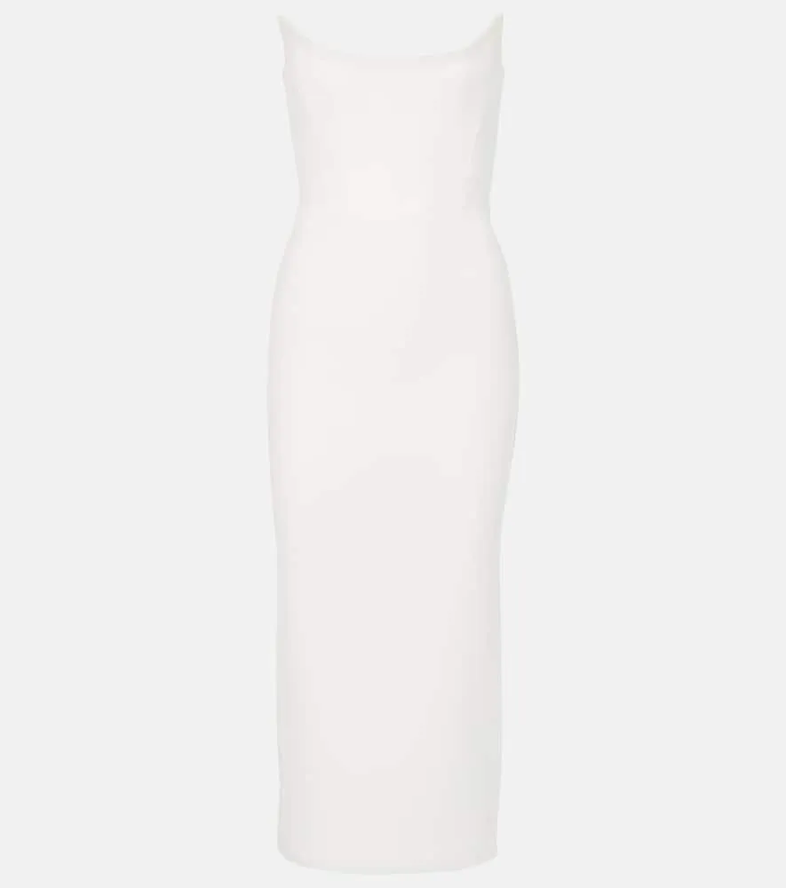 Alex Perry Bridal strapless midi dress
