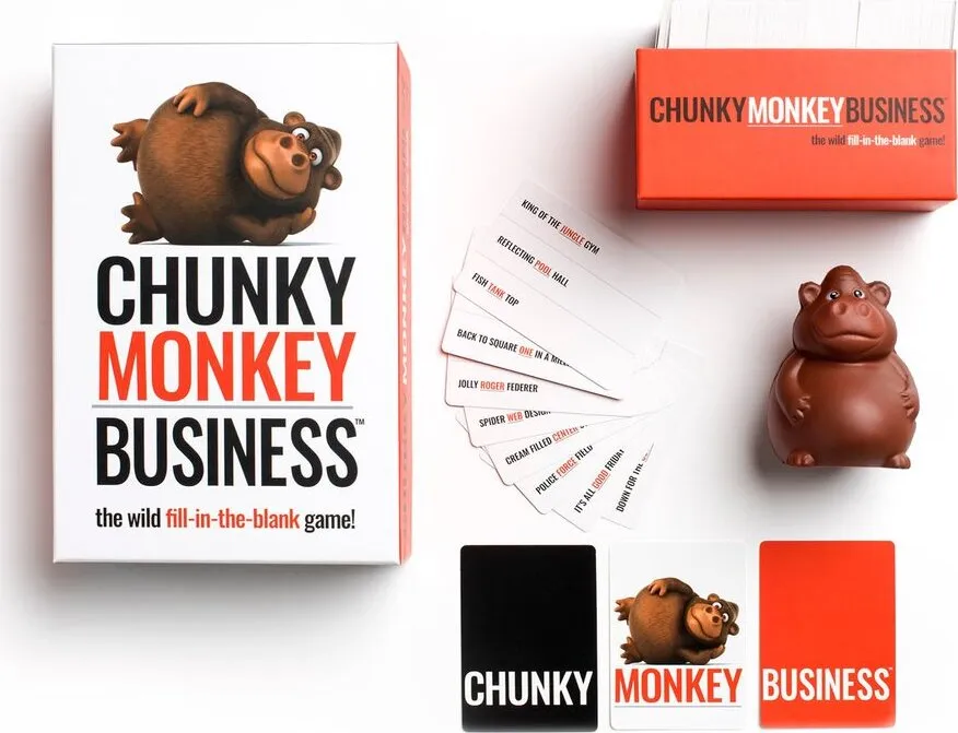 Chunky Monkey Business Fill In Game