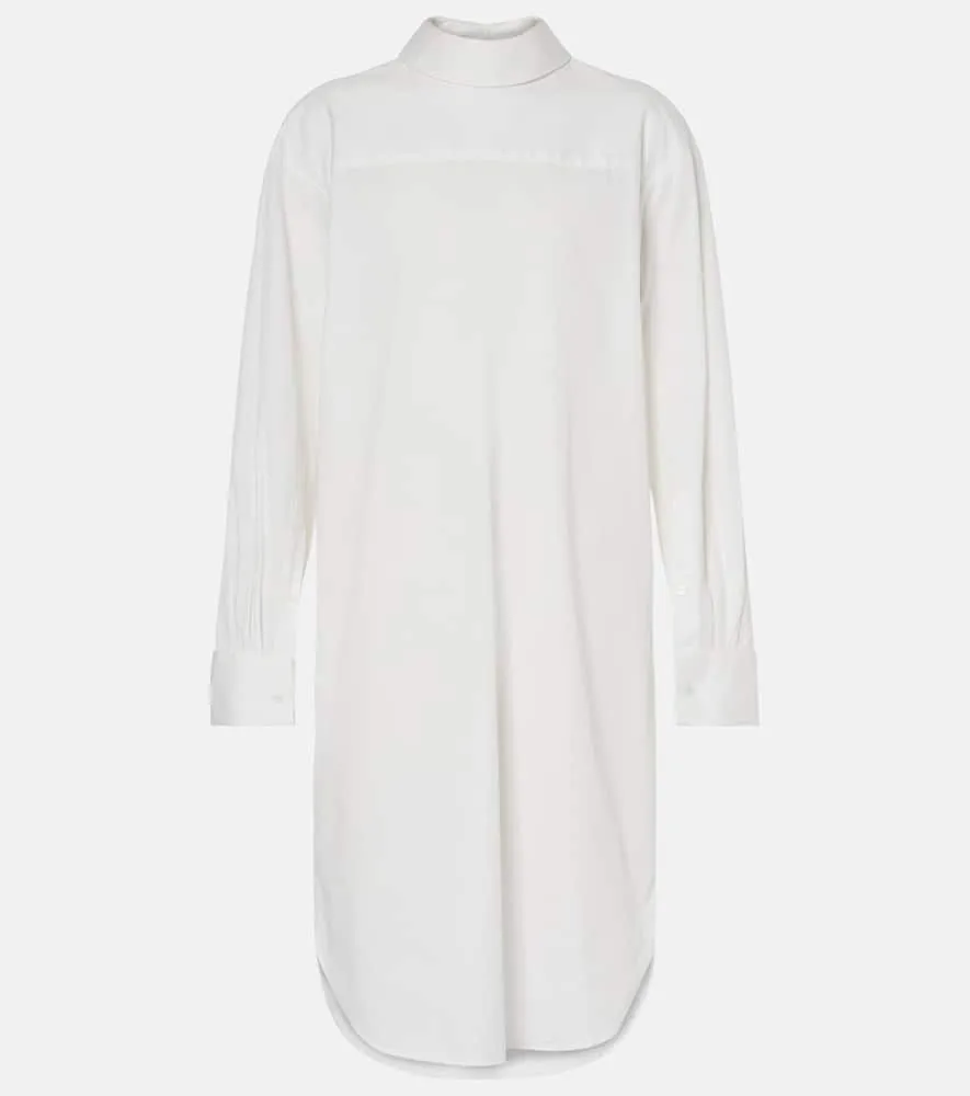 Dries Van Noten Cotton poplin minidress