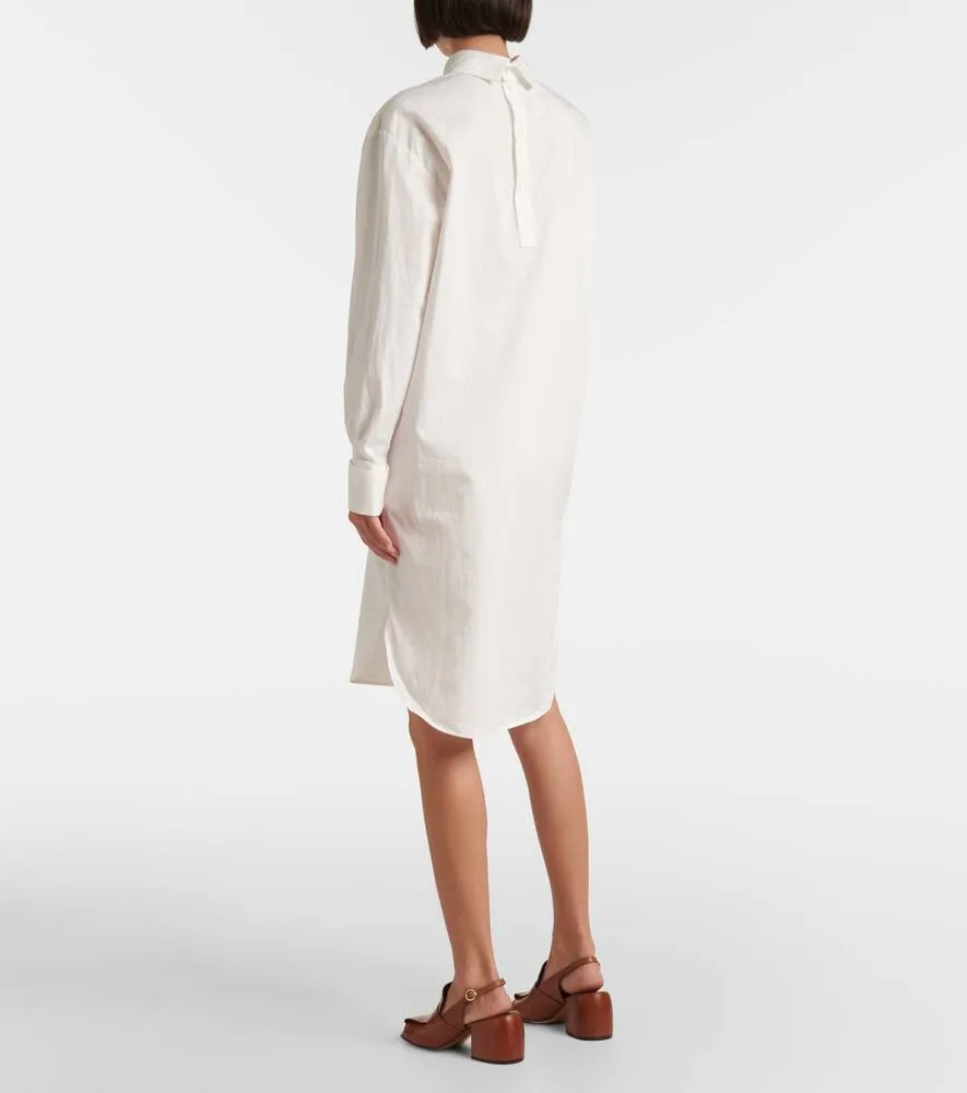 Dries Van Noten Cotton poplin minidress