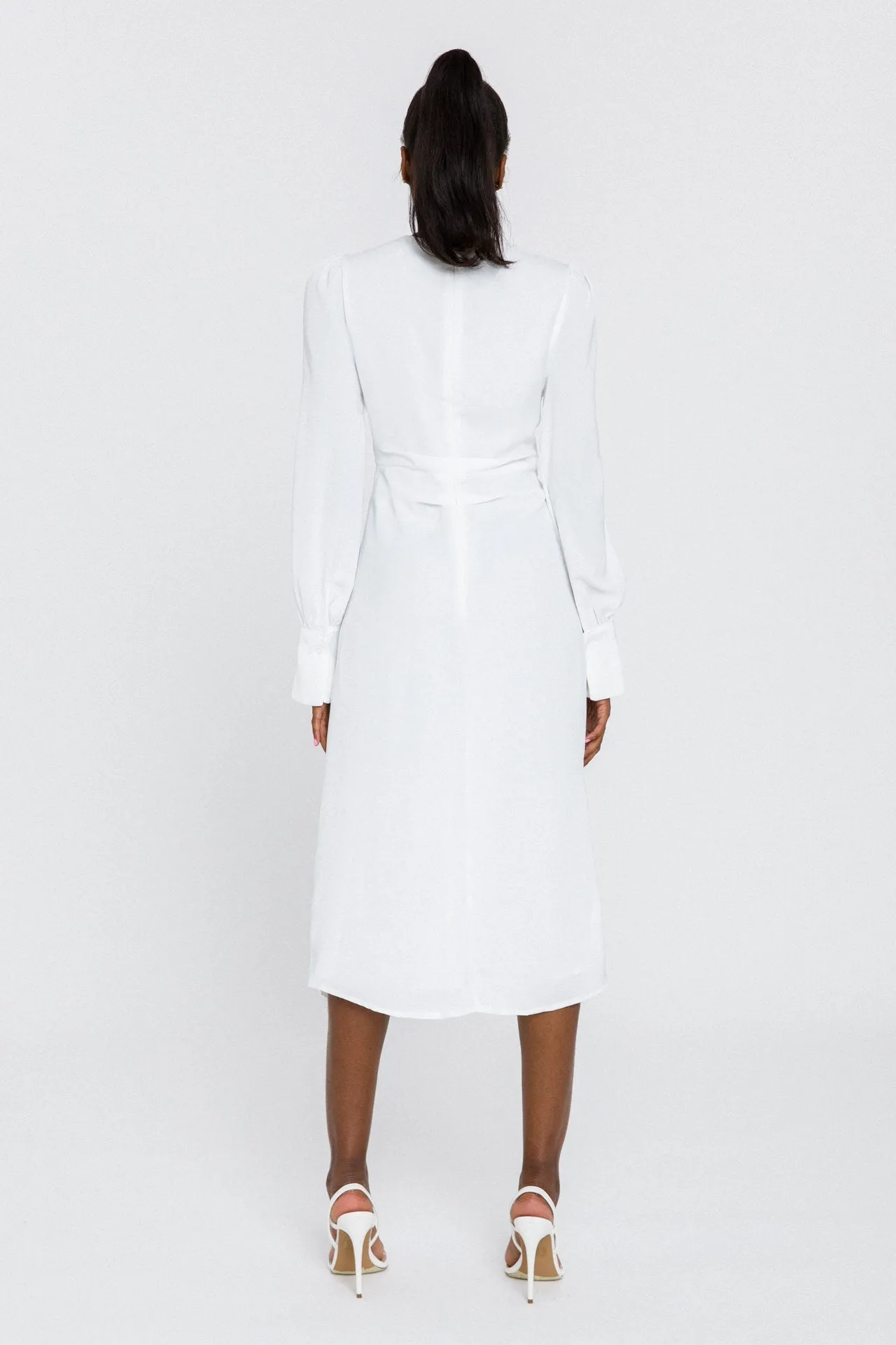 Endless Rose - Twist Front Midi Dress