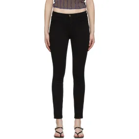 Frame Black 'Le High Skinny' Jeans