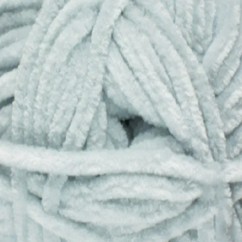 James C Brett Flutterby Chunky - B29 - Silver - 100g Chenille Plush