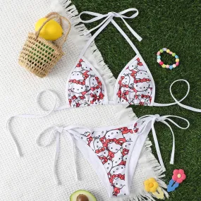 Kawaii Hello Kitty Cutie Bikinis