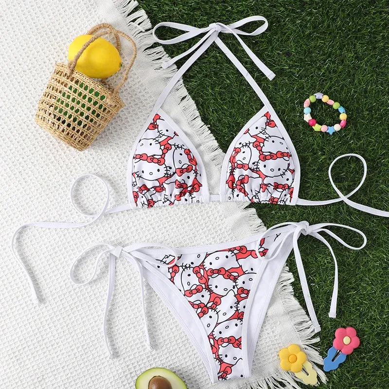 Kawaii Hello Kitty Cutie Bikinis