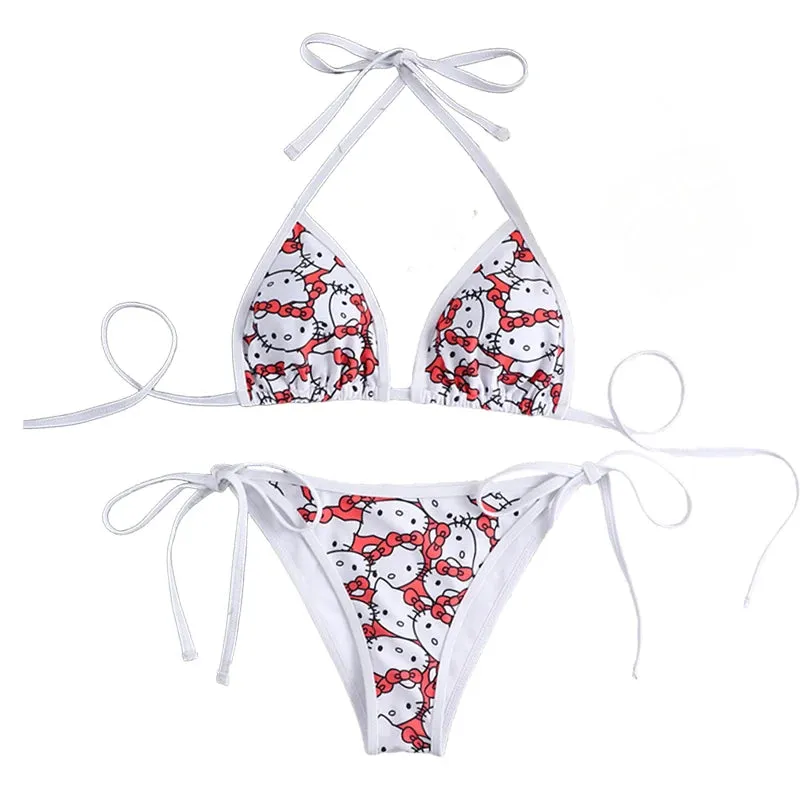 Kawaii Hello Kitty Cutie Bikinis