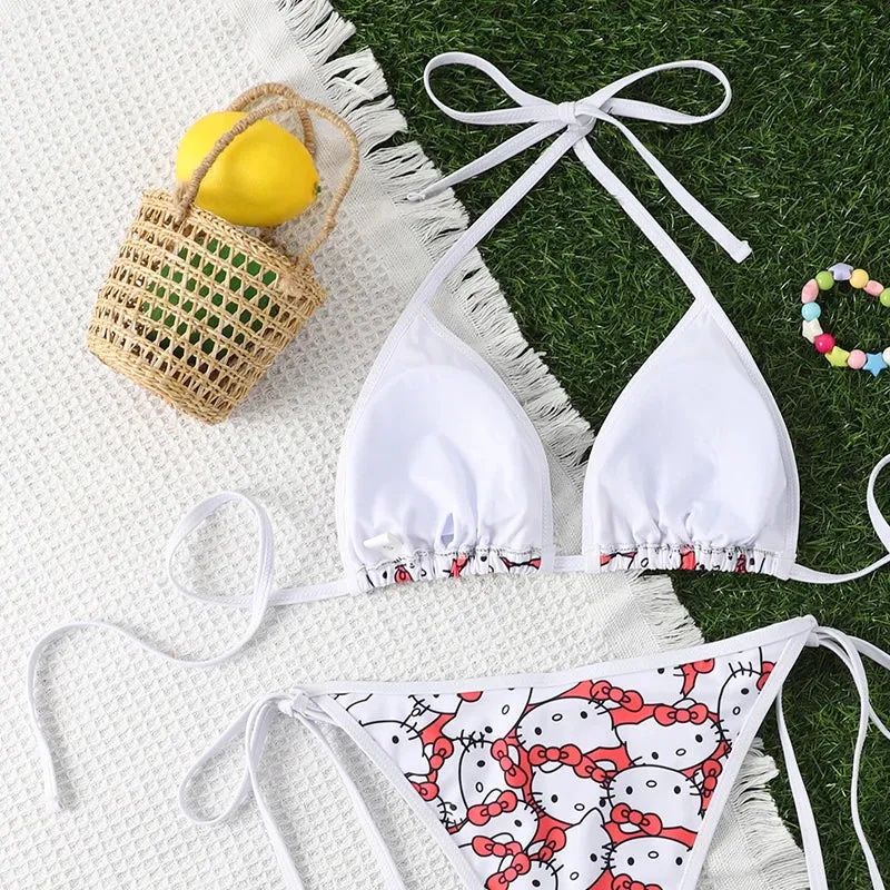 Kawaii Hello Kitty Cutie Bikinis