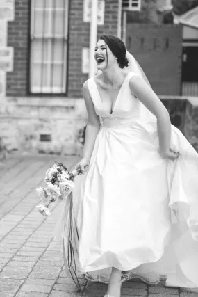 Madeleine Silk Wedding Dress