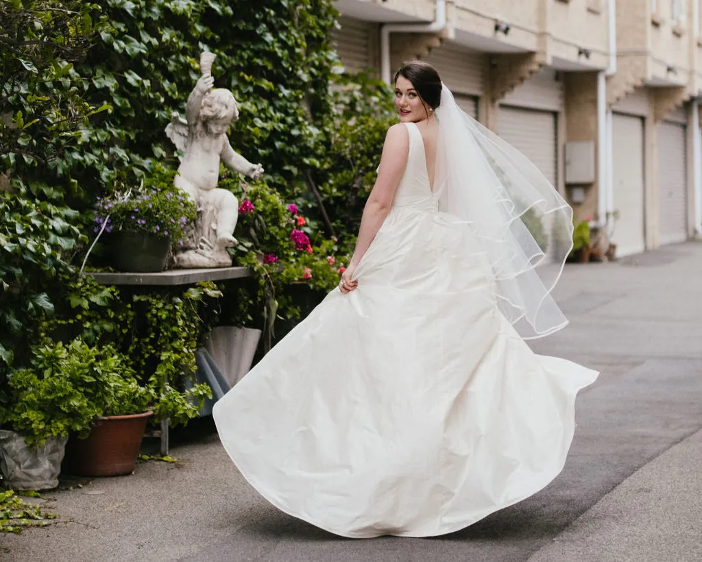 Madeleine Silk Wedding Dress
