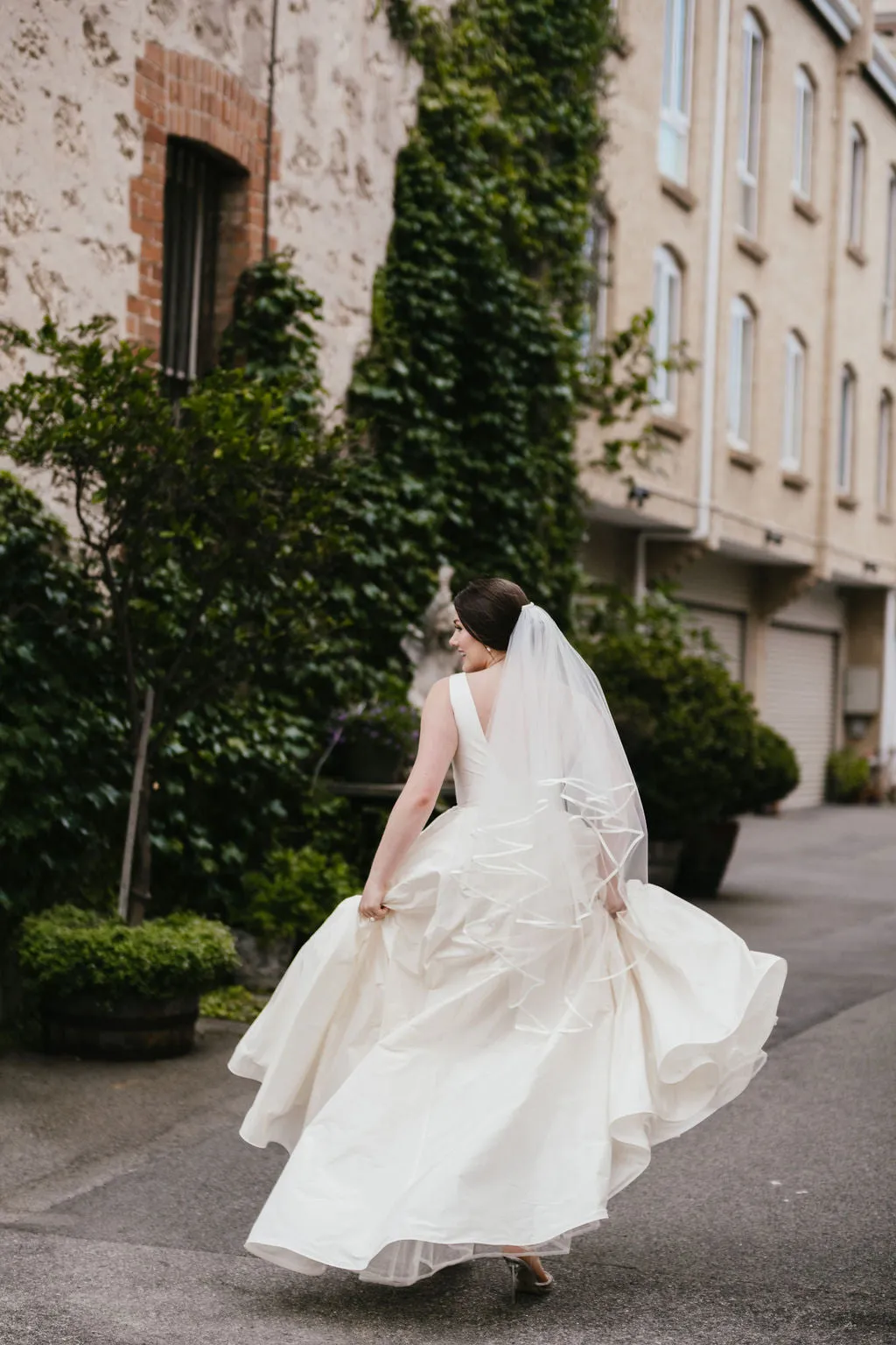 Madeleine Silk Wedding Dress