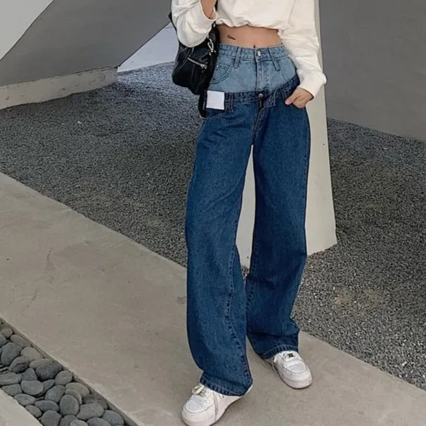 RENHO DOUBLE Waist JEANS
